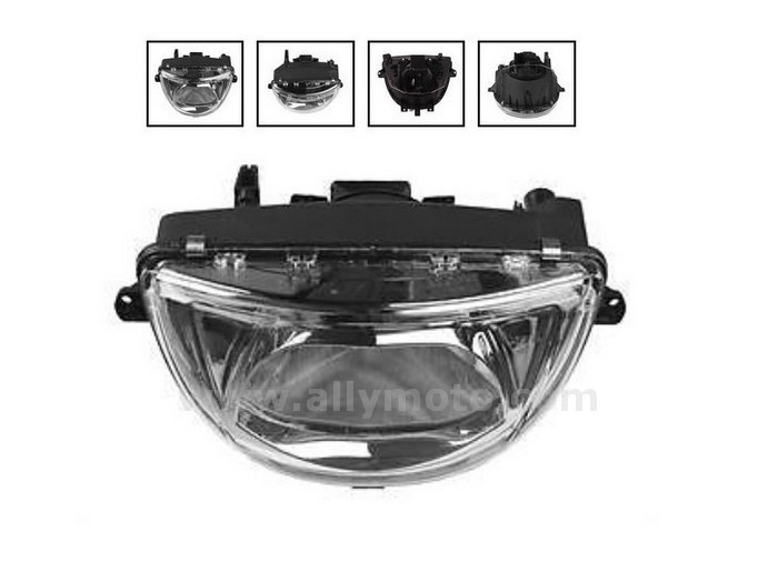 119 Motorcycle Headlight Clear Headlamp K1200 05-09@2